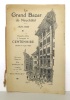 Le Grand Bazar de Neuchâtel 1825-1925. Plaquette éditée à l'occasion du centenaire célébré le 3 juin 1925. . Schinz, Michel & Cie: 