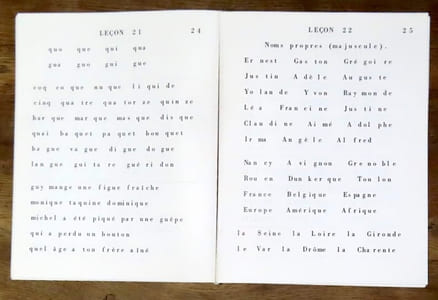 Syllabaire spécial permettant à un aveugle d'enseigner à un enfant voyant les éléments de la lecture et à un voyant d'initier au Braille un enfant aveugle. 2e édition entièrement renouvelée d'après le plan de l'ouvrage primitif.