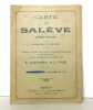 Carte du Salève (Haute-Savoie). Dressée d'après des levés photogrammétriques et barométriques et des croquis pris sur place. . Joukowsky, Favre: 
