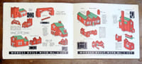 Minibrix book. The complete building system in miniature with All-Rubber bricks. 