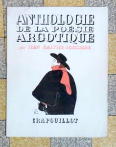 Anthologie de la poésie argotique, poissarde et populaire de Villon à Bruant.