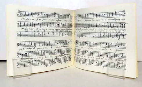 Les airs de musique de Monsieur Lambert, Maistre de la Musique de la Chambre du Roy, gravez par Richer, corrigez de nouveau de plusieurs fautes de graveure.