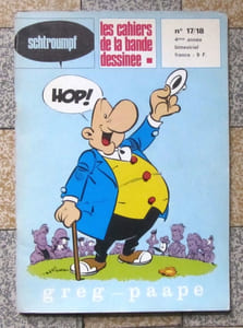Schtroumpf - Les Cahiers de la bande dessinée numéro 17-18, Greg - Paape.