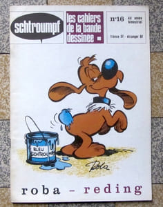 Schtroumpf - Les Cahiers de la bande dessinée numéro 16, Roba - Reding.