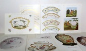 Cahiers de porcelaines d'Art Schira 1 à 10 - 1: Les plus beaux bouquets, oiseaux & cartouches de Sèvres - 2: Bouquets, paysages & compositions "Vieux ...
