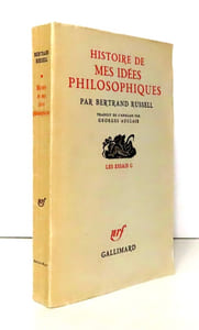Histoire de mes idées philosophiques.