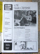 Schtroumpf - Les Cahiers de la bande dessinée numéro 52, Guido Crepax.  par [Crepax] Collectif:  - Image 2