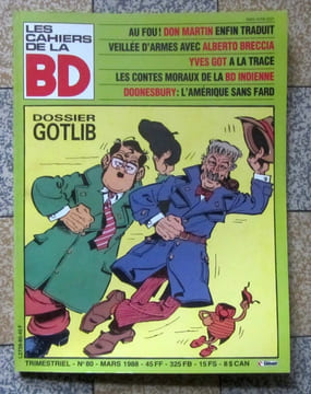 Les cahiers de la BD 80 - Dossier Gotlib. . [Gotlib] Collectif: 
