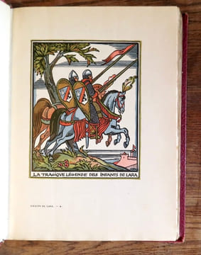 Les infants de Lara et autres faits héroïques. Récits et légendes d'Espagne. . Verdal Georges, Vox Maximilien (ill.):