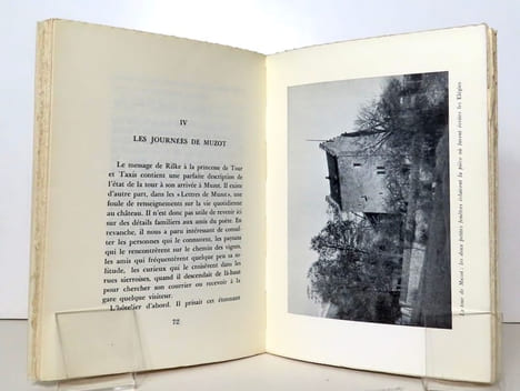 Les années valaisannes de Rilke. . [Rilke] Maurice Zermatten: 