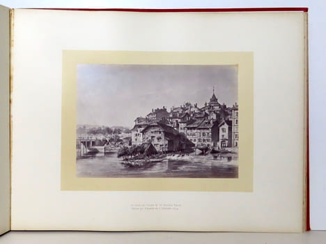Genève pittoresque. D'après les vues appartenant à la Ville de Genève. . Silvestre Henri: