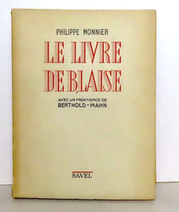 Le livre de Blaise.