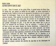 Vian - Ecrits sur le jazz. Tome 1, Jazz Hot - Combat.  par Vian Boris, Rameil Claude:  - Image 2