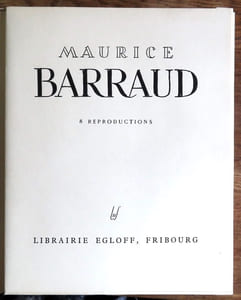 Maurice Barraud - 8 reproductions.