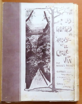 Les Gorges de l'Areuse et le Creux du Van. . Dubois Auguste: