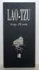 Lao-Tzu - Precetti. . Urach Serge d', Lao-Tzu: 