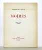 Moires. . Jouve Pierre Jean: 