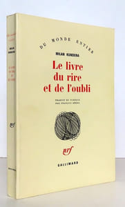 Le livre du rire et de l'oubli.