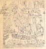 Lausanne vers 1660-70 d'après les plans de Buttet et Rebeur. L'Evêché / Le Château. . [Le vieux Lausanne]: 