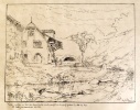 Moulin au Pas des ânes, d'après un dessin fait en 1854 par Monsieur le Pasteur François Naef / Veux moulin au Pas des ânes (sans le nouvel entrepôt ...