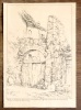 Ancienne entrée du Château de Menthon, dessinée d'après nature le 20 juin 1850, par Samuel Naef. . [Le vieux Lausanne]: 