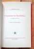 L'inconnue du Haut-Rhône. Six pièces en un acte.. Bille S. Corinna, Maurice Chappaz (préface): 
