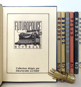 Futuropolice Nouvelle - Complet en 24 volumes. 1.1- In the basket / 1.2 - Groom / 1.3 - Le maître chanteur bienveillant / 1.4 - La vengeance de Nitocris / 2.1 - Pur Colombie / 2.2. - Le plongeon / 2.3 - Le chat du sergent / 2.4 - Horreur pastorale / 3.1 - Diacétylmorphine / 3.2 - Squelette... fais cliqueter tes vieux os desséchés / 3.3 - La trappe étoilée / 3.4 - La Toison d'Or / 4.1 - Look funèbre / 4.2 - La petite maison / 4.3 - Journal local / 4.4. - Une aventure à Brownville / 5.1 - La Veuve Flicot / 5.2 - Rira bien qui mourra le dernier / 5.3 - Au nom du père / 5.4 - L'âme d'un agent de police / 6.1 - De parfaits petits crimes / 6.2 - Pourvu que tu en crèves / 6.3 - Un parfum bleu sombre / 6.4 - On ne peut pas tout avoir.