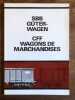 SBB Güter-Wagen - CFF wagons de marchandises. . [SBB-CFF]: 