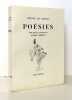 Poésies. Texte établi et présenté par Albert Béguin. . Nerval Gérard de: 