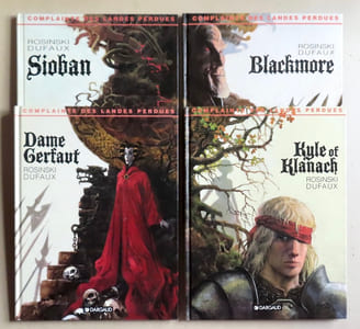 Complainte des landes perdues. I: Sioban - II: Blackmore - III: Dame Gerfaut - IV: Kyle of Klanach.