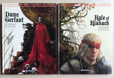Complainte des landes perdues. I: Sioban - II: Blackmore - III: Dame Gerfaut - IV: Kyle of Klanach. 
