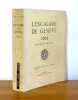 L'escalade de Genève. 1602. Histoire et tradition. . Collectif- Paul-F. Geisendorf, Henri Grandjean - Bernard Gagnebin - Louis Blondel - André Burger ...