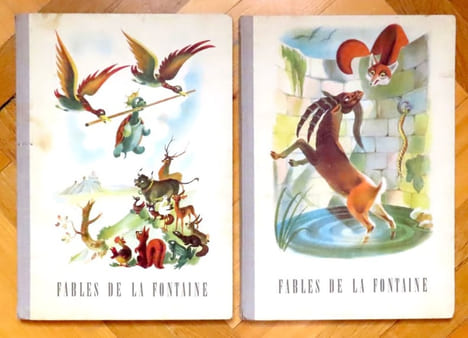 Fables de La Fontaine illustrées par Moritz Kennel. . Kennel Mortiz (ill.) - Jean de La Fontaine: