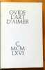 L'art d'aimer. . Ovide: 