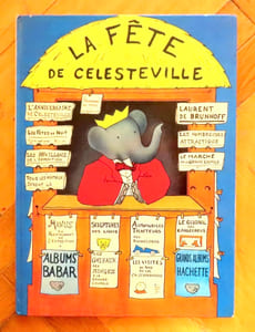 Babar à la fête de Célesteville.