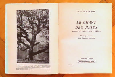 Le chant des haies. Flore et faune des lisières.