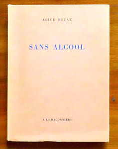 Sans alcool.