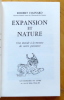 Expansion et nature. Une morale à la mesure de notre puissance. . Hainard Robert: 