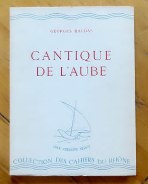 Cantique de l'aube. . Haldas Georges: