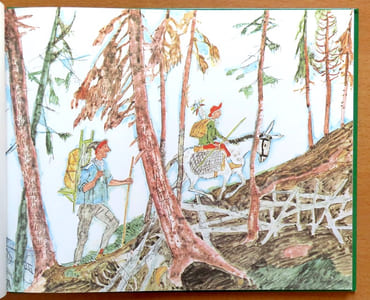 Maurus et Madleina - Quand il faut traverser la montagne pour aller à la ville.