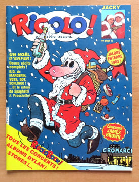 Rigolo, le rire rock - 6. Un Noël d'enfer ! . Collectif - Dodo & Ben Radis, Goossens, Charlie Schlingo, Jano, Francis Masse et al.: