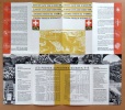 Les Postes alpestres suisses. Carte. . 