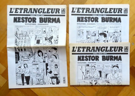 L'étrangleur 1-2-3. Nestor Burma, Boulevard. . . Ossements. . Barral Nicolas - Adapté de Tardi et Léo Malet: