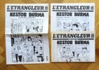 L'étrangleur 1-2-3. Nestor Burma, Boulevard. . . Ossements. . Barral Nicolas - Adapté de Tardi et Léo Malet: 