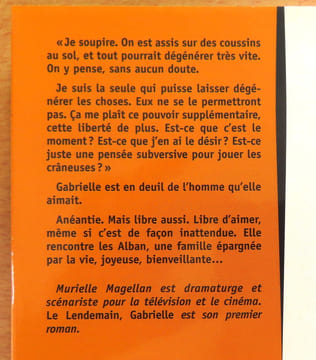 Le lendemain, Gabrielle. . Magellan Murielle: