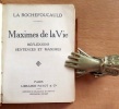 Réflexions ou sentences et maximes morales. . La Rochefoucauld: 