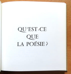 La nouvelle poésie française.
