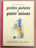 Petites poésies des quatre saisons. . Chaponnière Pernette, Ilse Ullmann (illustration): 