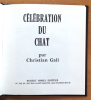 Célébration du chat.. Gali Christian: 