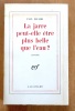 La jarre peut-elle être plus belle que l'eau ? (1930-1938). . Eluard Paul: 